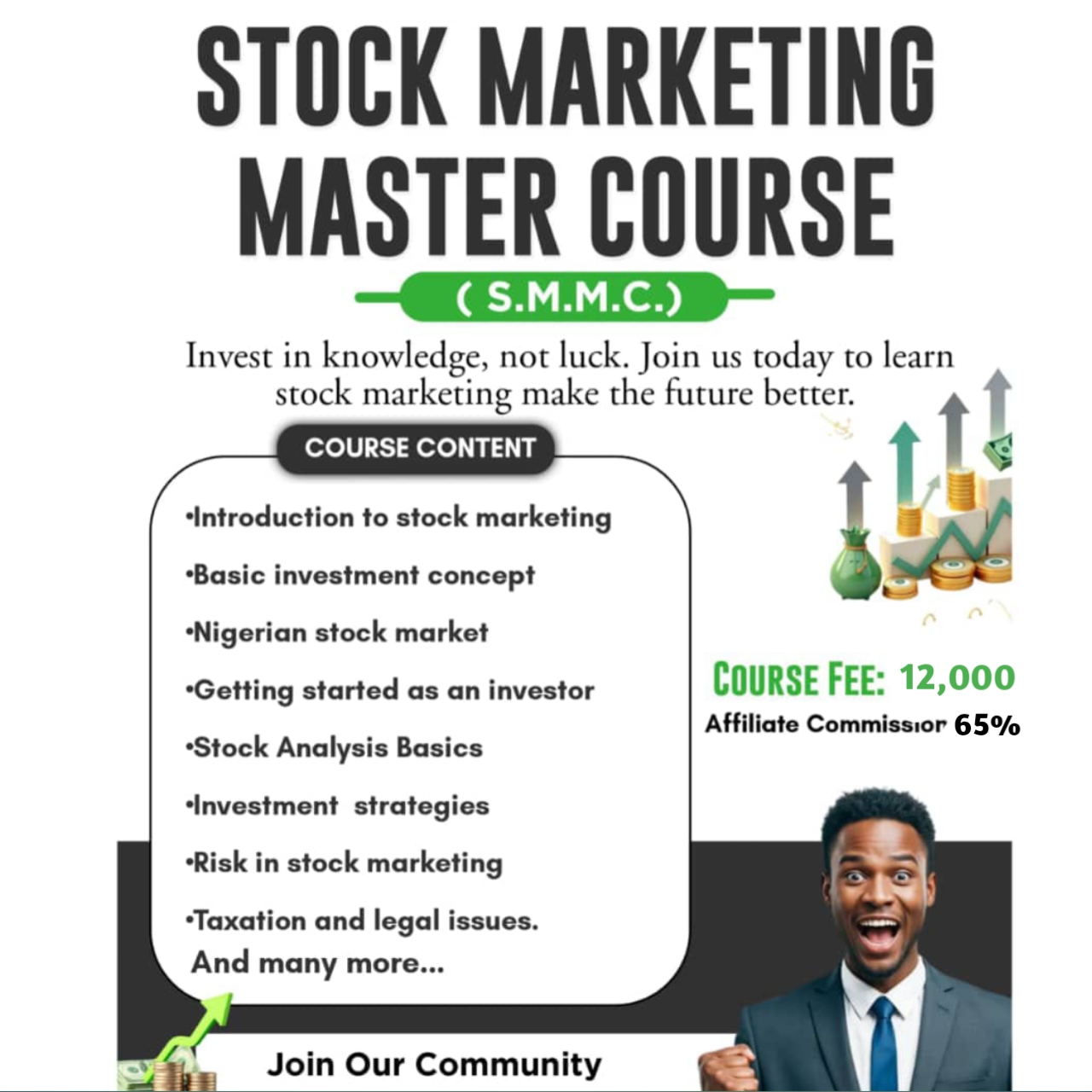 SMMC STOCKS MARKETING MASTERS COURSE