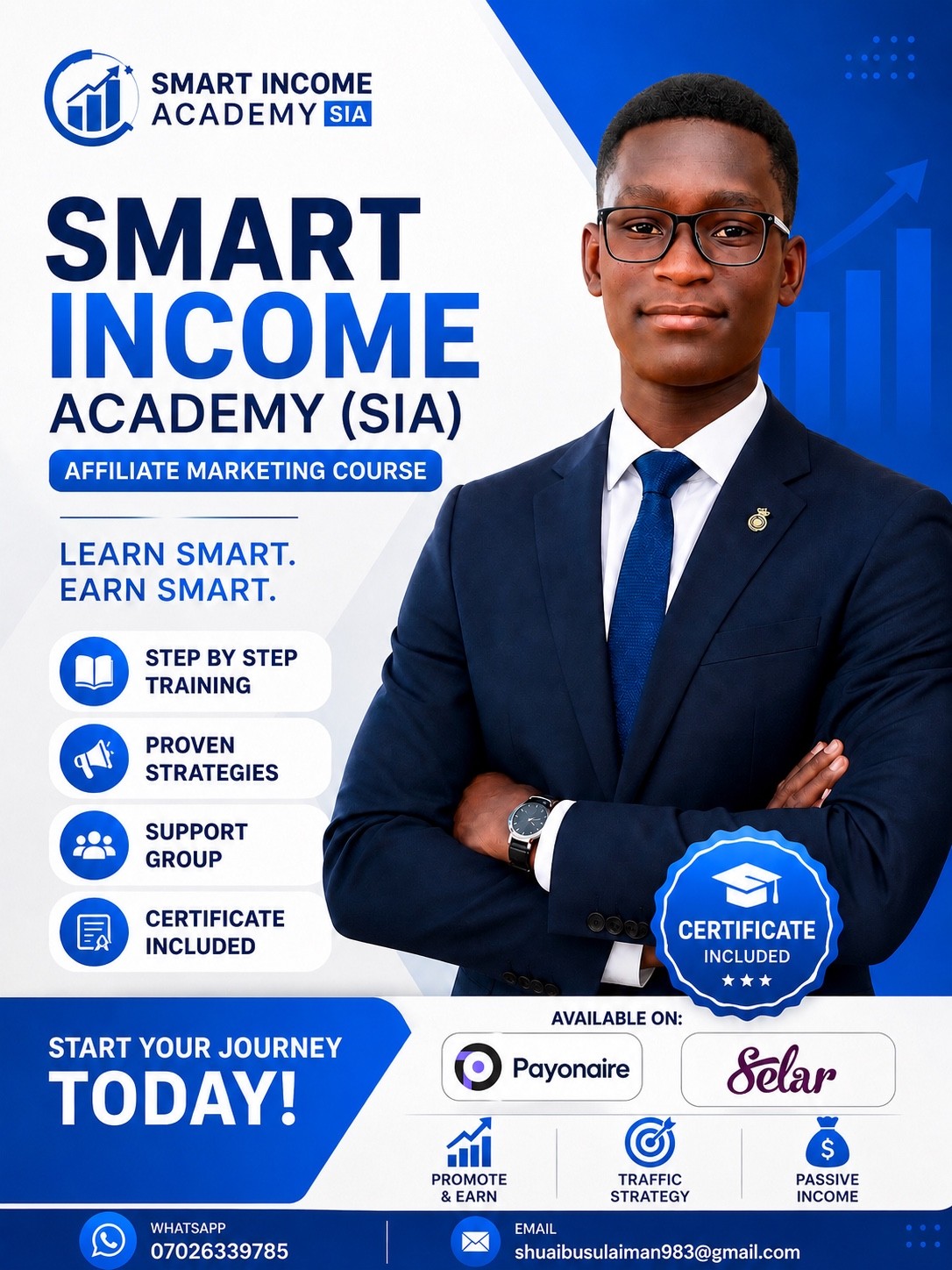 SMART INCOME ACADEMY (SIA) COURSE