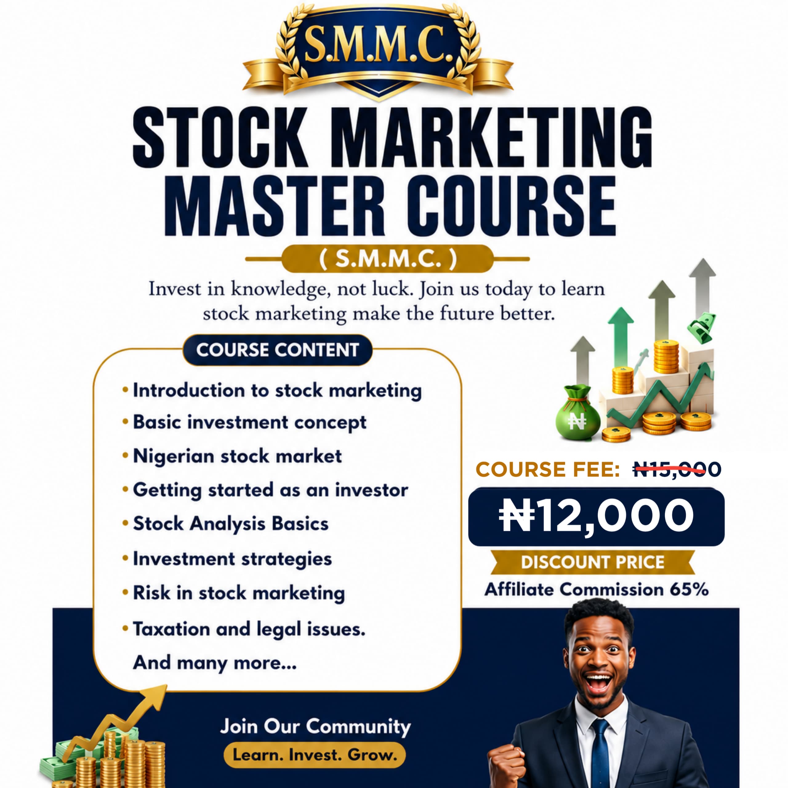 S.M.M.C STOCKS MARKETING MASTERS COURSE