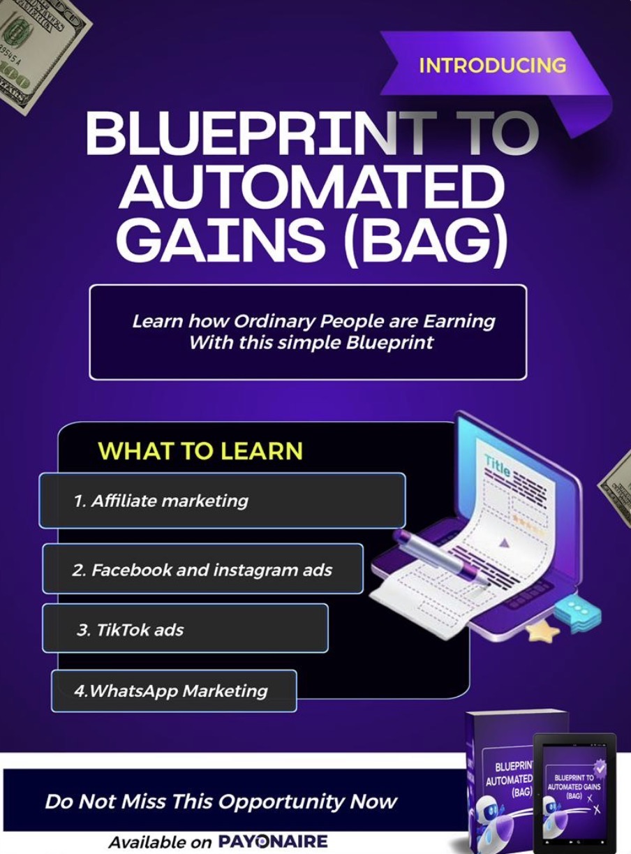 Blueprint to automated gains (BAG)